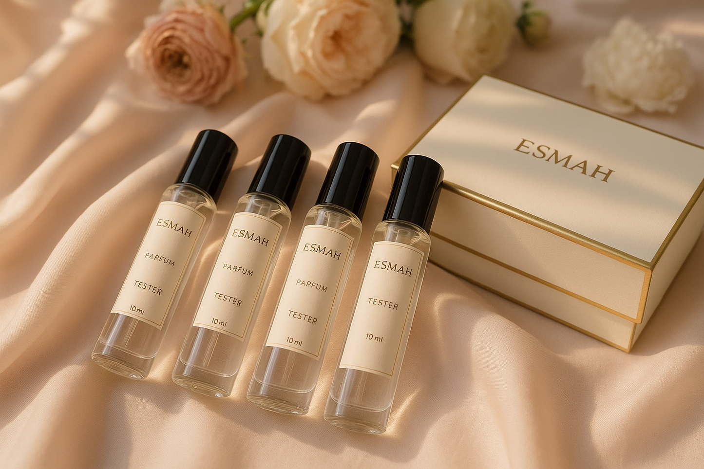 Women’s Perfume Sampler – 4×10ml Luxury Scents